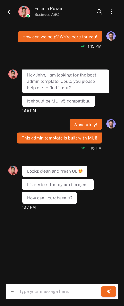 HeatRiQ mobile app screen 4